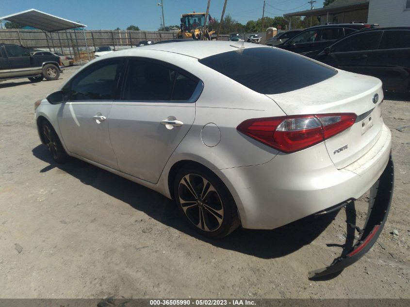 2014 KIA FORTE EX - KNAFX4A87E5088571