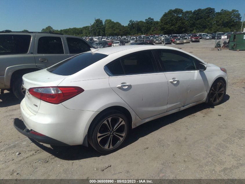 2014 KIA FORTE EX - KNAFX4A87E5088571