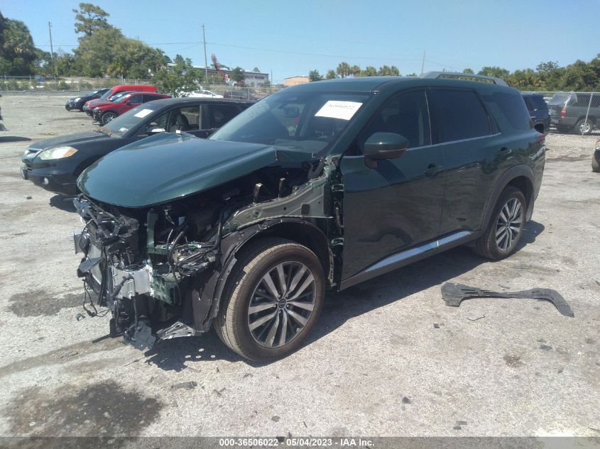 2022 NISSAN PATHFINDER PLATINUM - 5N1DR3DKXNC267829