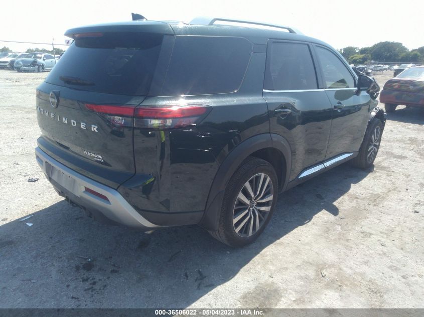2022 NISSAN PATHFINDER PLATINUM - 5N1DR3DKXNC267829