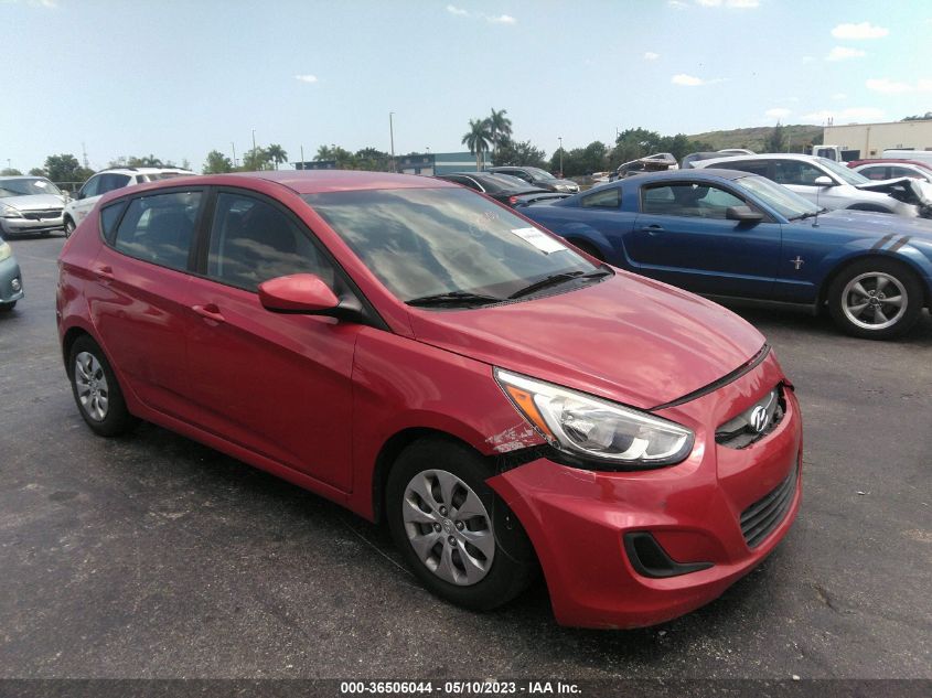 2017 HYUNDAI ACCENT SE - KMHCT5AE4HU318294