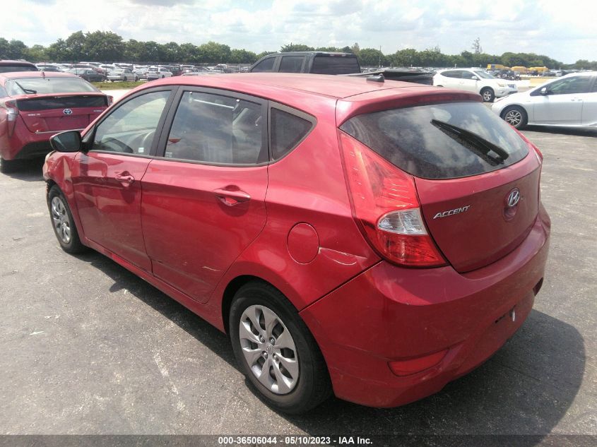 2017 HYUNDAI ACCENT SE - KMHCT5AE4HU318294