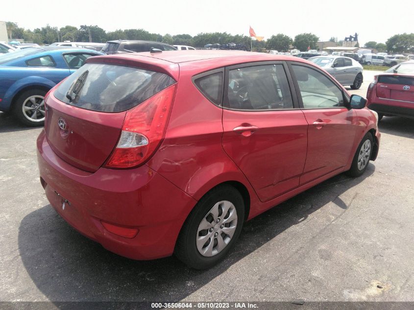 2017 HYUNDAI ACCENT SE - KMHCT5AE4HU318294