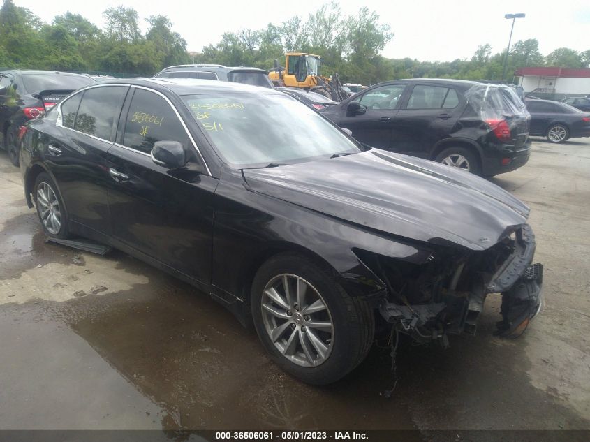 2014 INFINITI Q50 PREMIUM - JN1BV7AR7EM691658