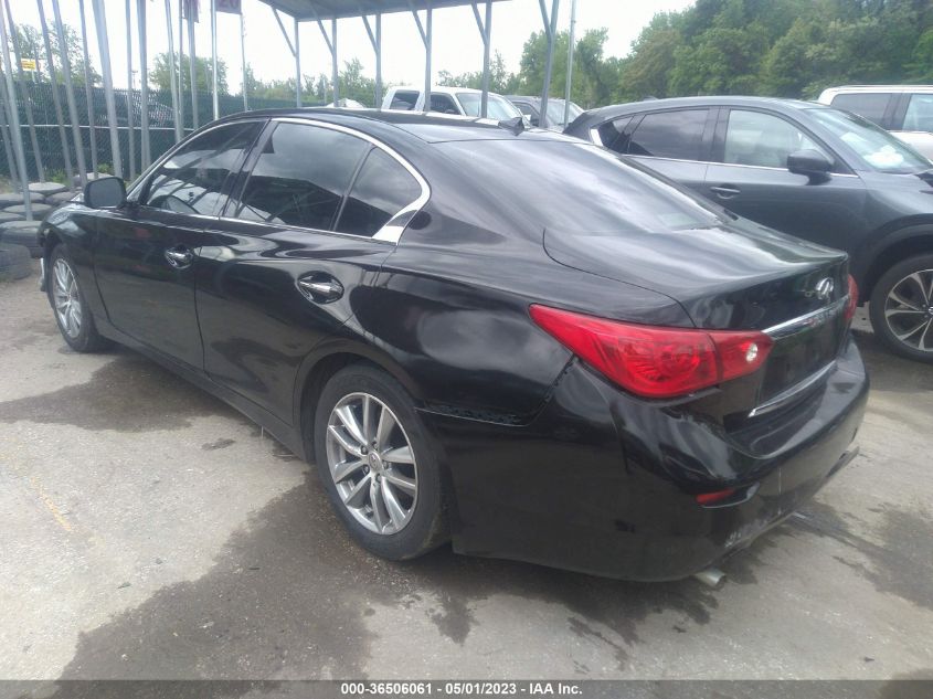 2014 INFINITI Q50 PREMIUM - JN1BV7AR7EM691658