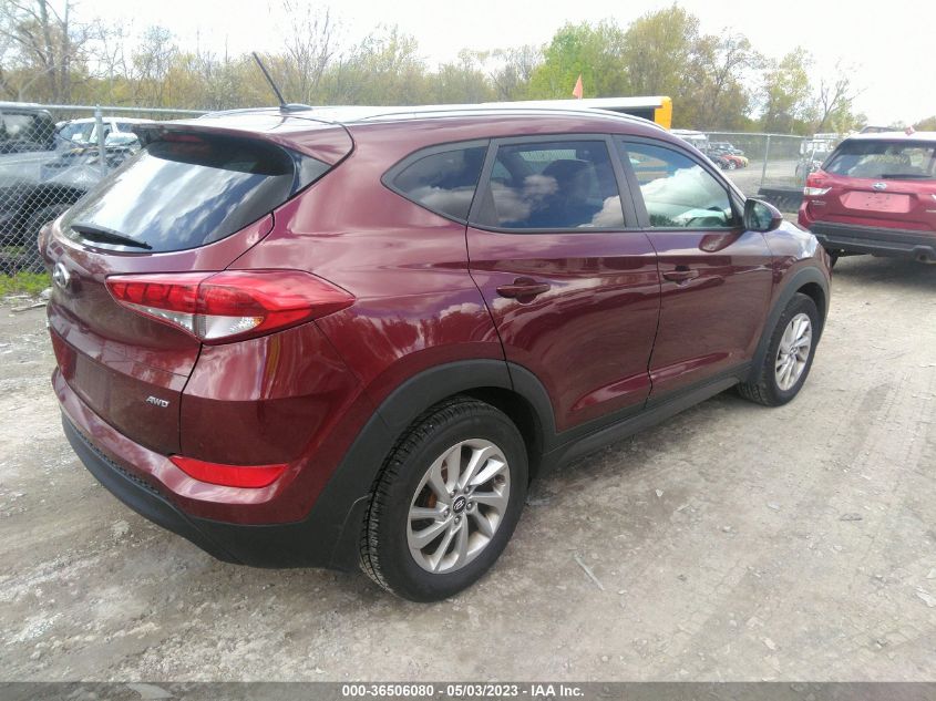 2016 HYUNDAI TUCSON SE - KM8J3CA44GU040952