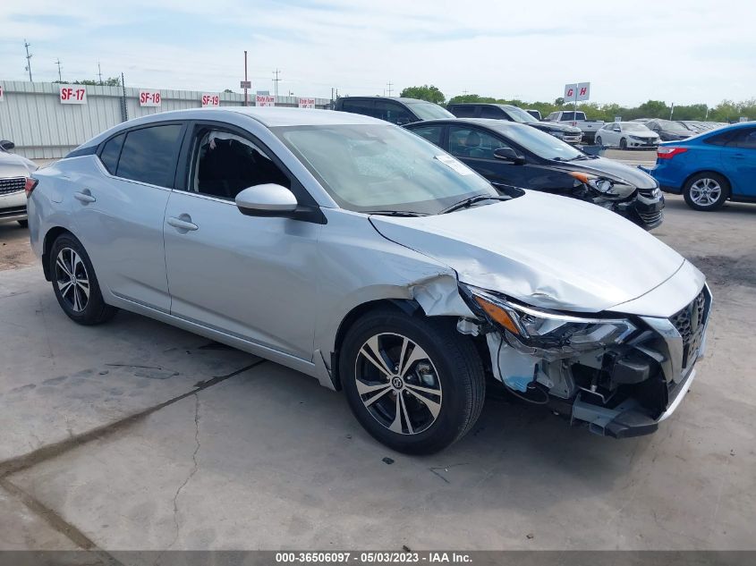 2022 NISSAN SENTRA SV - 3N1AB8CV6NY306835