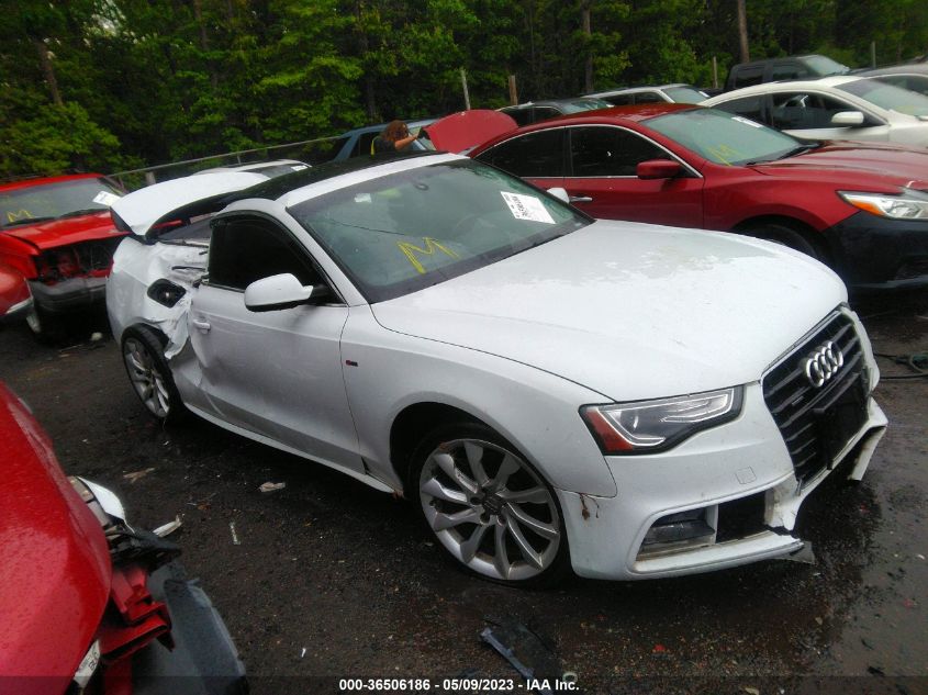 2015 AUDI A5 PREMIUM PLUS - WAUMFAFR1FA016560