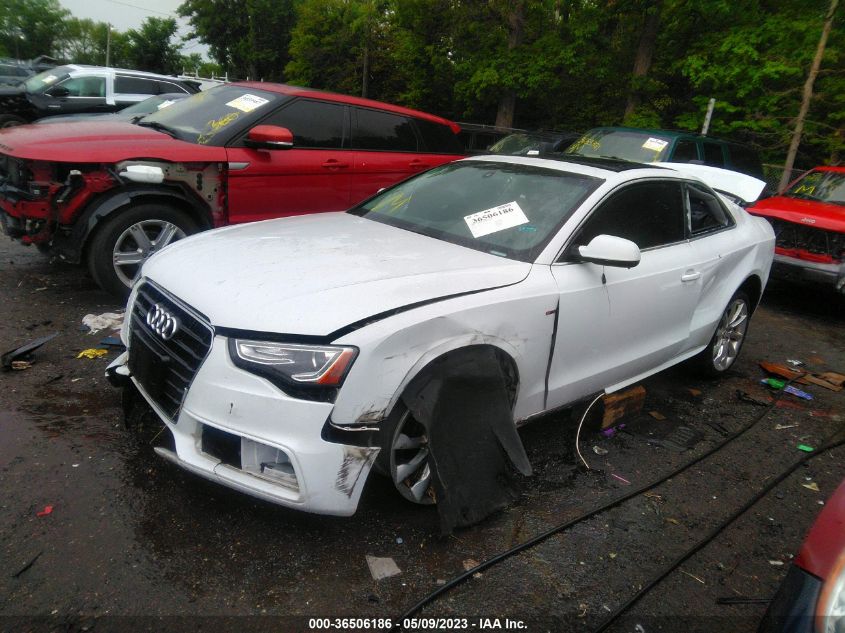 2015 AUDI A5 PREMIUM PLUS - WAUMFAFR1FA016560