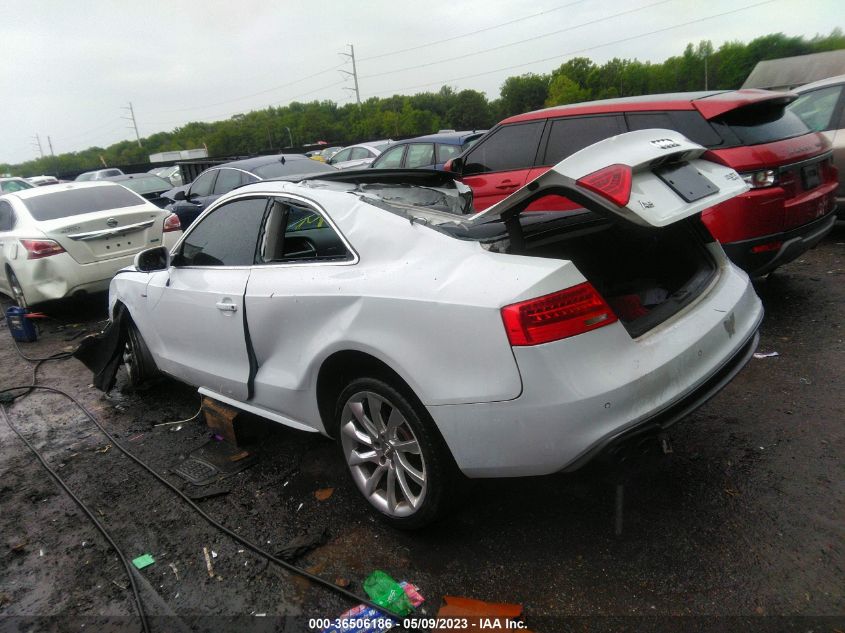 2015 AUDI A5 PREMIUM PLUS - WAUMFAFR1FA016560