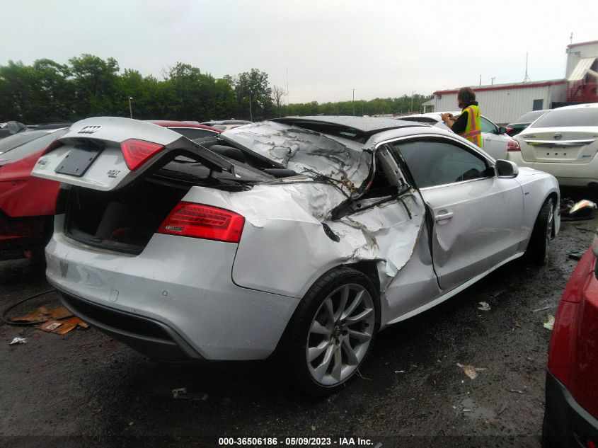 2015 AUDI A5 PREMIUM PLUS - WAUMFAFR1FA016560