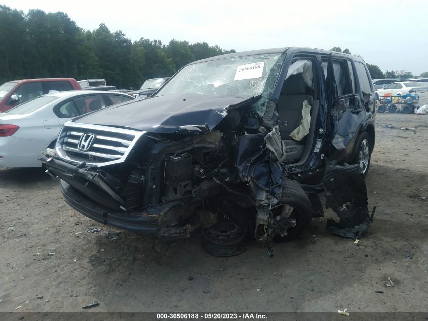 2015 HONDA PILOT EX - 5FNYF3H40FB007308