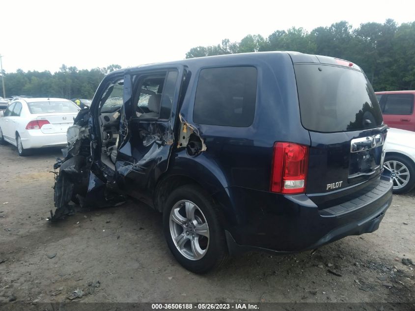 2015 HONDA PILOT EX - 5FNYF3H40FB007308