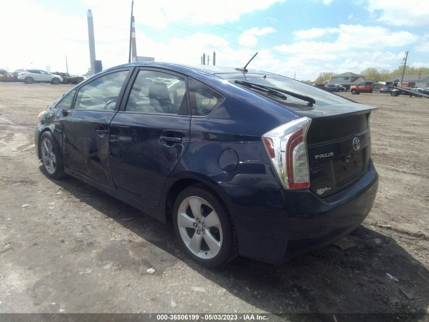 2013 TOYOTA PRIUS ONE/TWO/THREE/FOUR/FIVE - JTDKN3DU4D1634842