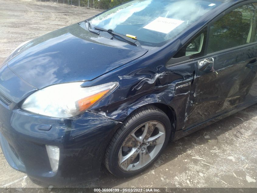 2013 TOYOTA PRIUS ONE/TWO/THREE/FOUR/FIVE - JTDKN3DU4D1634842