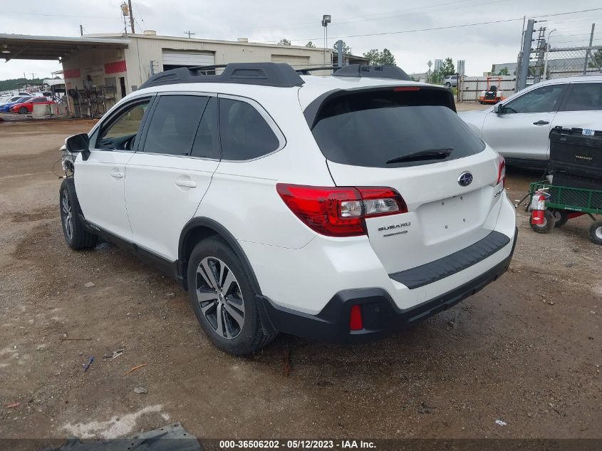 2019 SUBARU OUTBACK LIMITED - 4S4BSANC0K3202748
