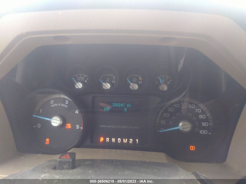 2013 FORD SUPER DUTY F-250 SRW XL/XLT/LARIAT - 1FT7W2BT0DEA11363