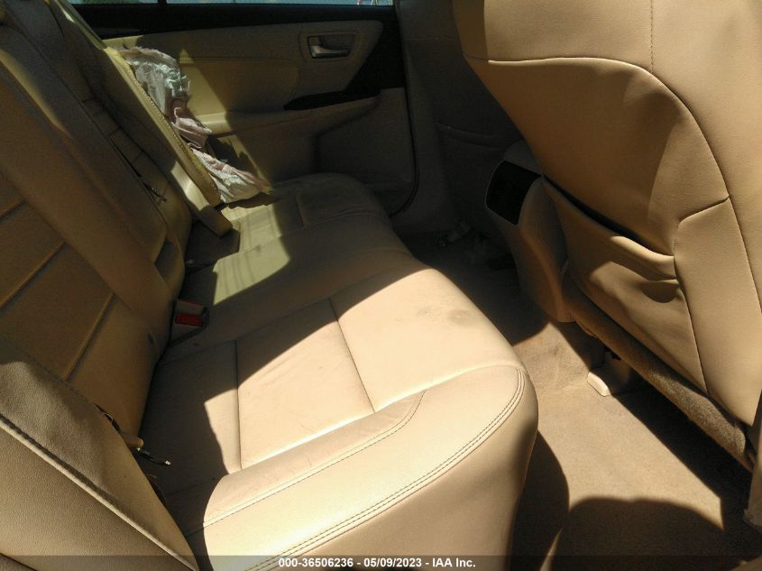 2017 TOYOTA CAMRY XLE/SE/LE/XSE - 4T1BF1FK2HU751638