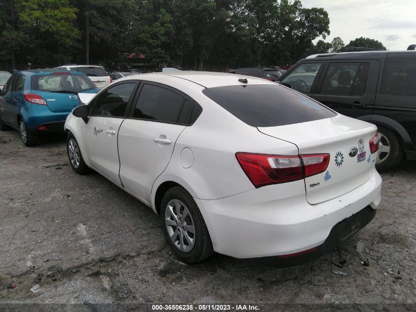 2016 KIA RIO LX - KNADM4A32G6688688