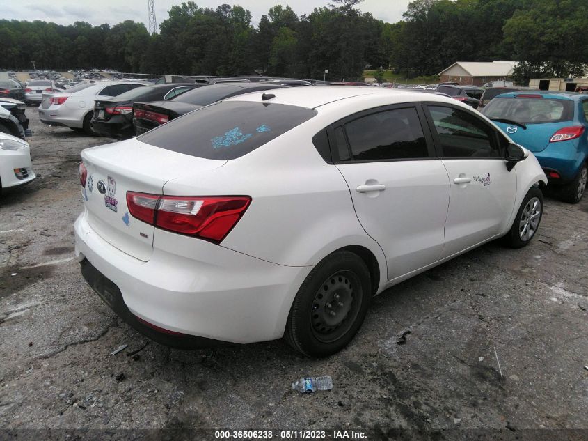 2016 KIA RIO LX - KNADM4A32G6688688