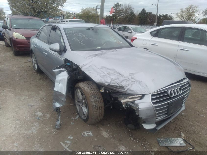 2017 AUDI A4 PREMIUM - WAUANAF48HN020370