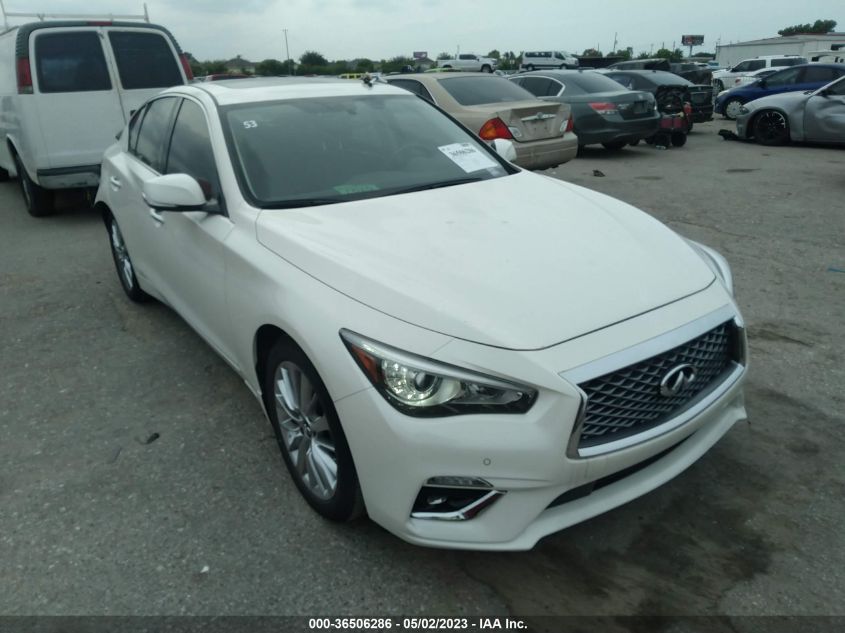 2021 INFINITI Q50 3.0T LUXE - JN1EV7BP0MM700435