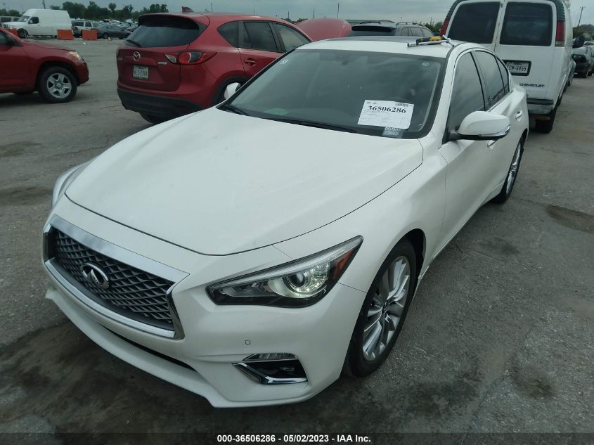 2021 INFINITI Q50 3.0T LUXE - JN1EV7BP0MM700435
