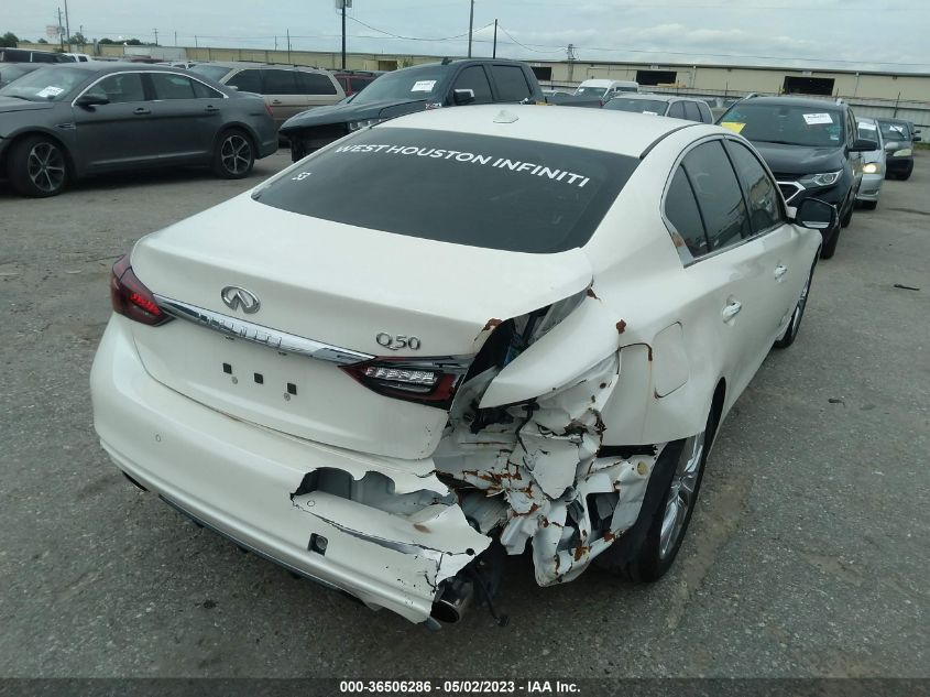 2021 INFINITI Q50 3.0T LUXE - JN1EV7BP0MM700435