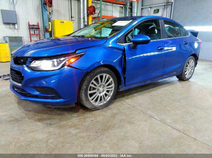 2016 CHEVROLET CRUZE LT - 1G1BE5SM2G7299279