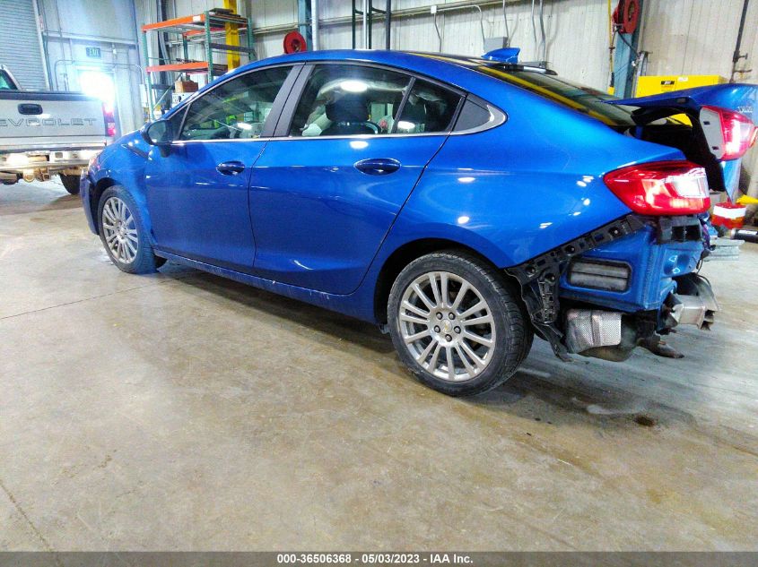 2016 CHEVROLET CRUZE LT - 1G1BE5SM2G7299279