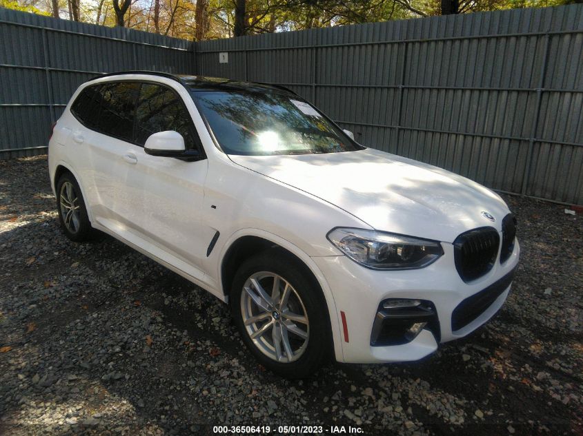 2019 BMW X3 XDRIVE30I - 5UXTR9C58KLP76634