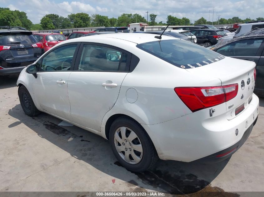 2015 KIA RIO LX - KNADM4A36F6449532