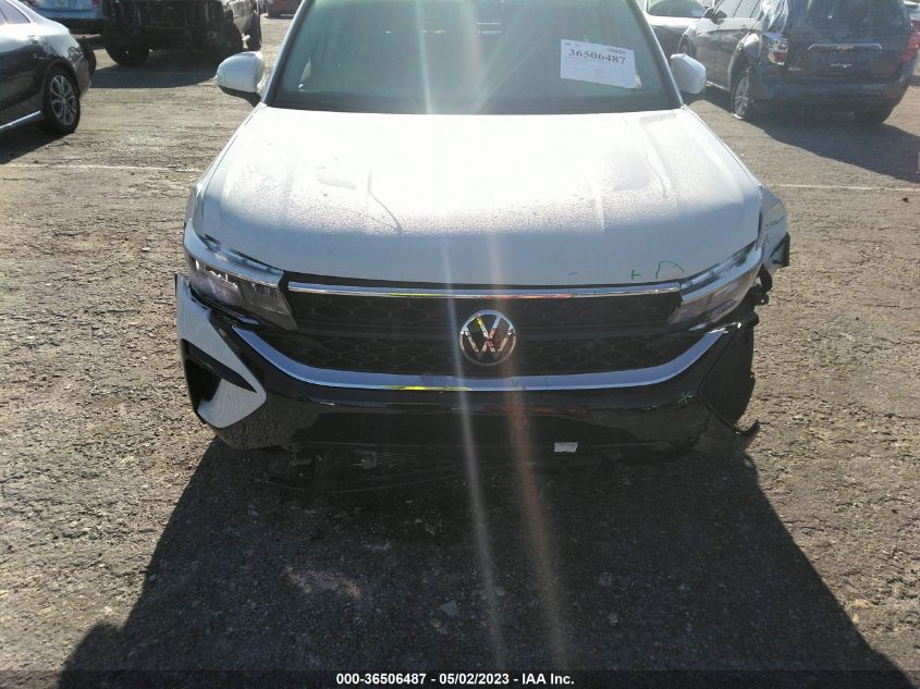 2022 VOLKSWAGEN TAOS SE - 3VVRX7B20NM009314