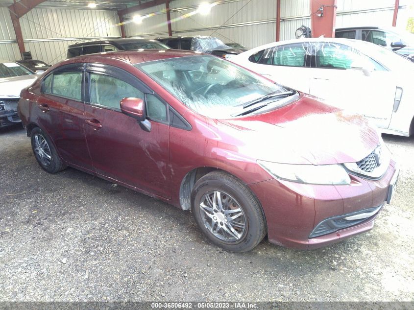 2014 HONDA CIVIC SEDAN LX - 19XFB2F56EE068031