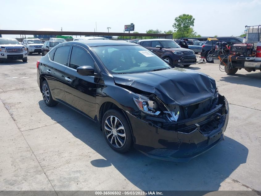 2016 NISSAN SENTRA S - 3N1AB7AP0GY300708