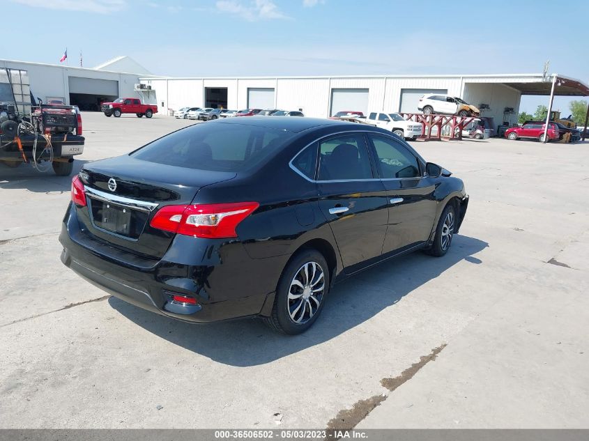 2016 NISSAN SENTRA S - 3N1AB7AP0GY300708