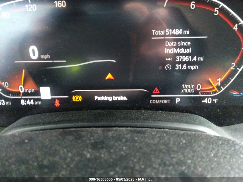 2020 BMW X7 XDRIVE40I - 5UXCW2C06L9B51333