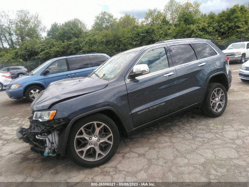 2019 JEEP GRAND CHEROKEE LIMITED - 1C4RJFBG2KC760806