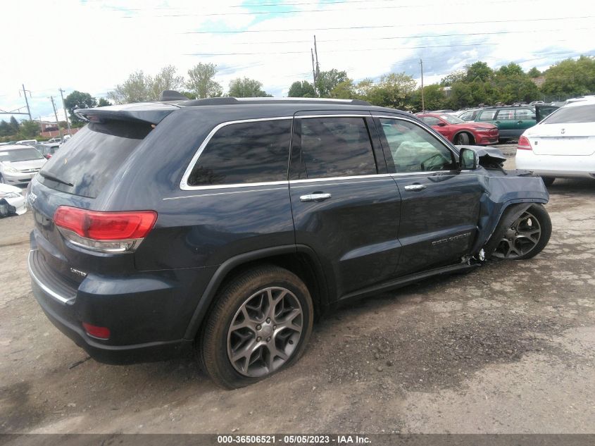 2019 JEEP GRAND CHEROKEE LIMITED - 1C4RJFBG2KC760806