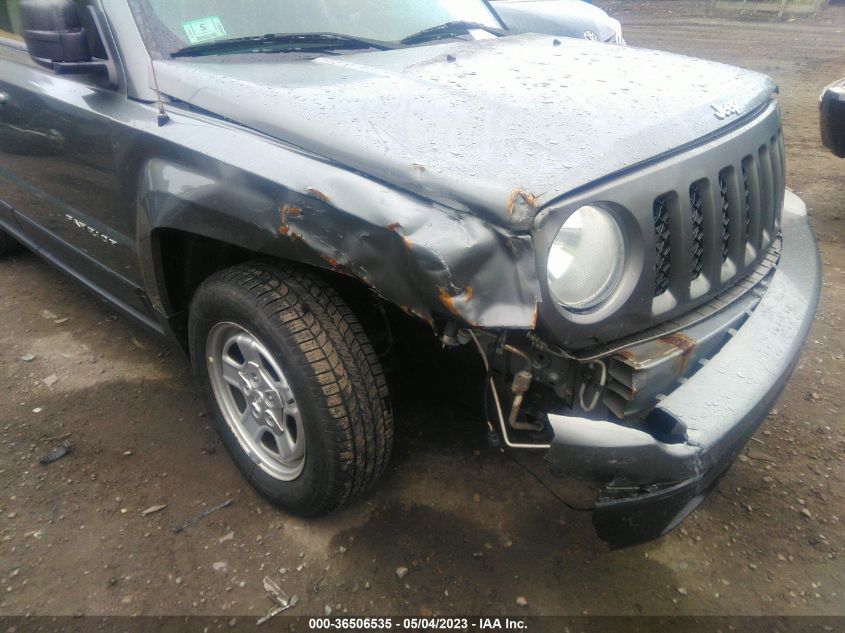 2014 JEEP PATRIOT SPORT - 1C4NJPBAXED596249