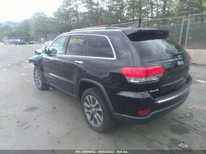 2018 JEEP GRAND CHEROKEE LIMITED - 1C4RJFBG7JC122694