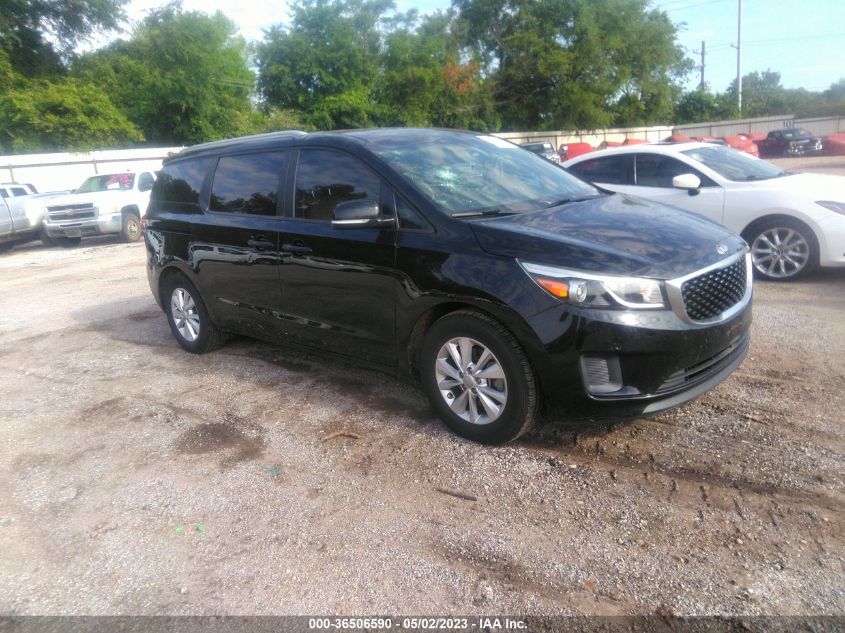2016 KIA SEDONA LX - KNDMB5C18G6209247