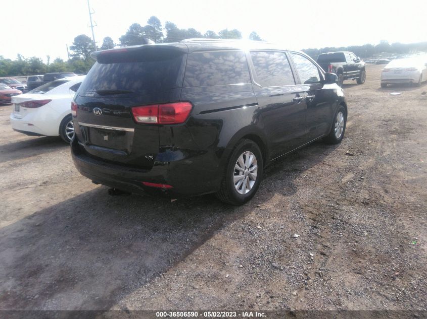 2016 KIA SEDONA LX - KNDMB5C18G6209247