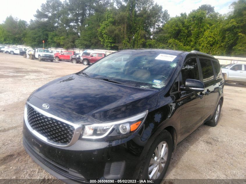 2016 KIA SEDONA LX - KNDMB5C18G6209247