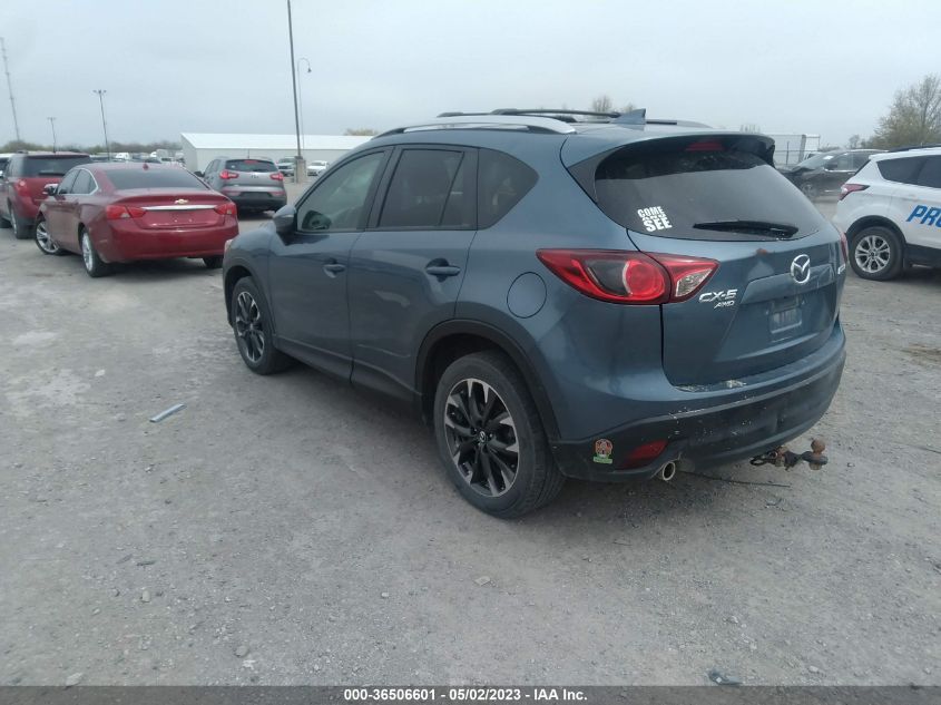 2016 MAZDA CX-5 GRAND TOURING - JM3KE4DY8G0870856