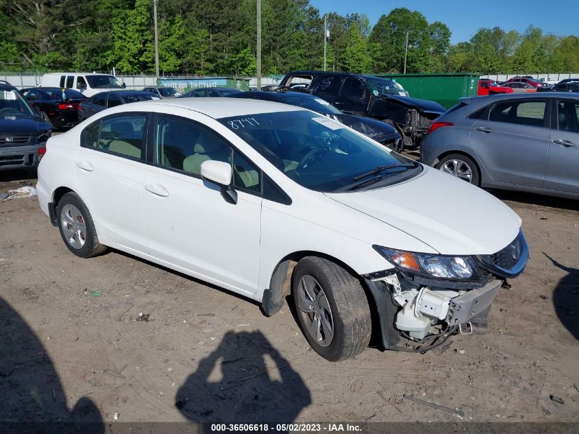 2014 HONDA CIVIC SEDAN LX - 19XFB2F54EE058744