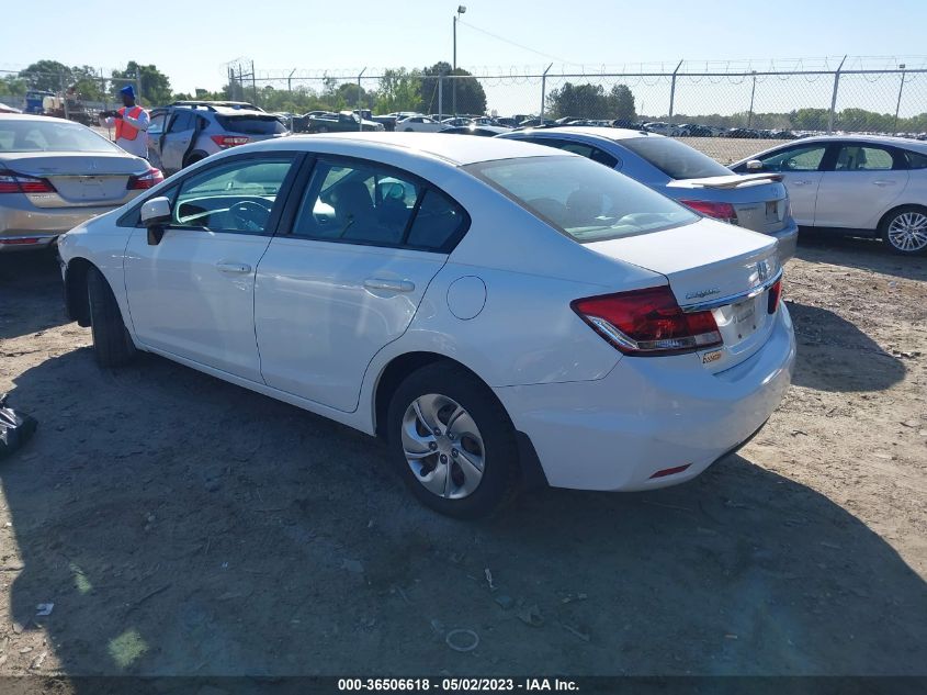 2014 HONDA CIVIC SEDAN LX - 19XFB2F54EE058744