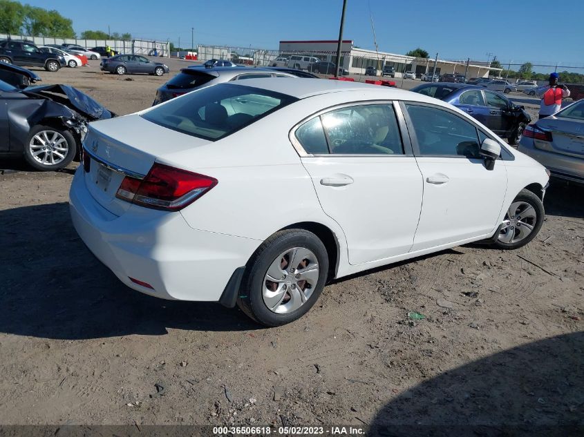 2014 HONDA CIVIC SEDAN LX - 19XFB2F54EE058744