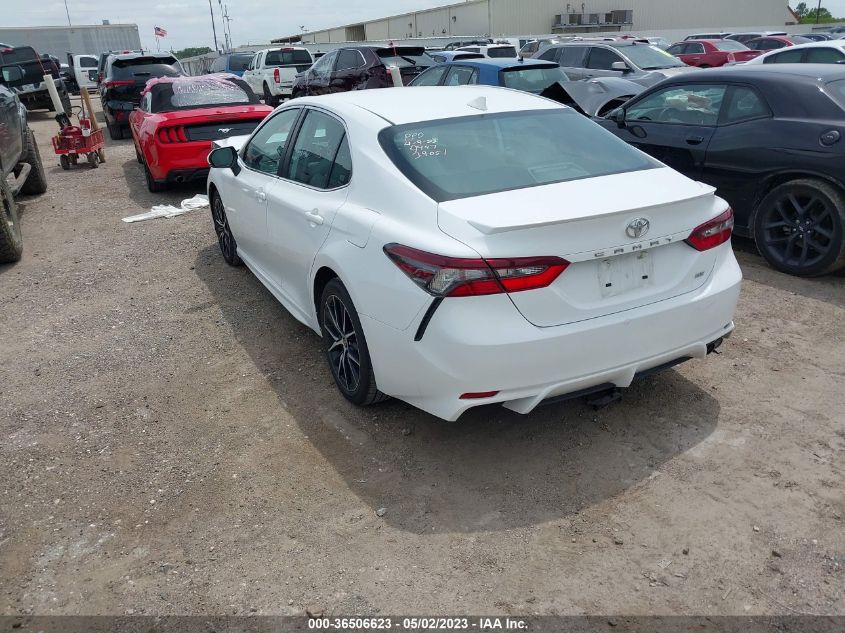 2022 TOYOTA CAMRY SE - 4T1G11AK0NU669947
