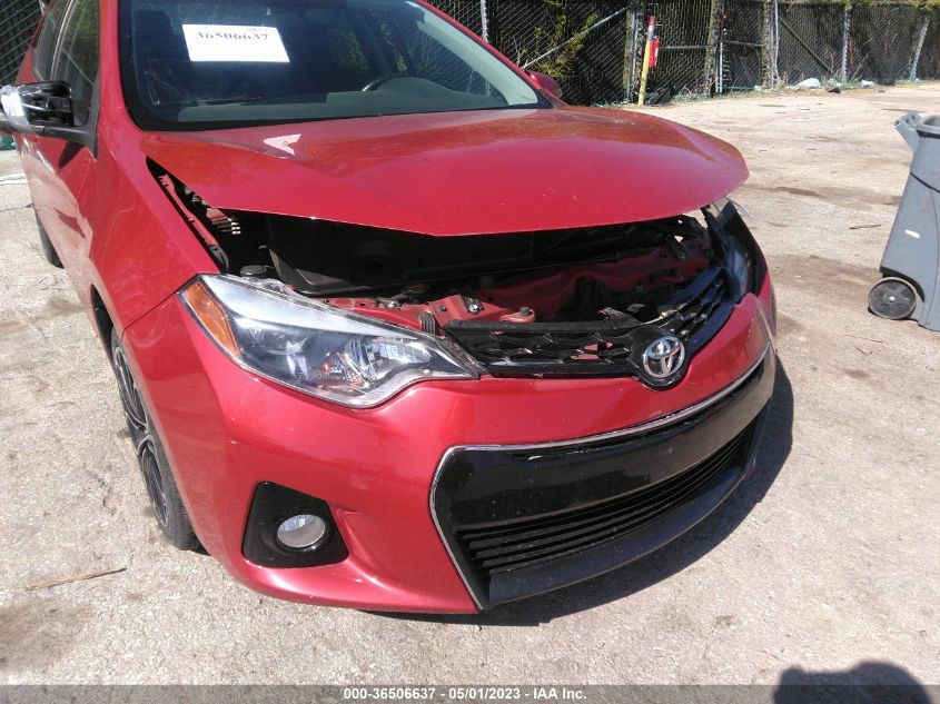 2016 TOYOTA COROLLA L/LE/S/S PLUS/LE PLUS - 2T1BURHE9GC562335